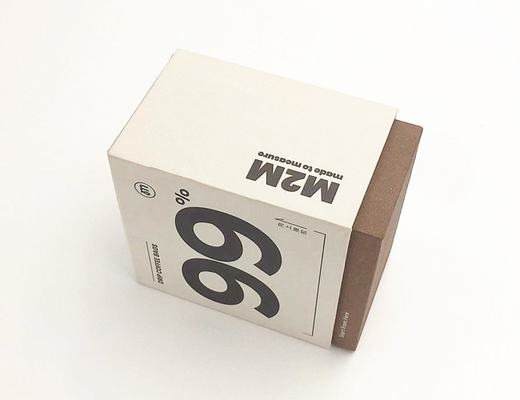 La texture onduleuse de M2M Coffee Packaging Boxes retirent l'emballage