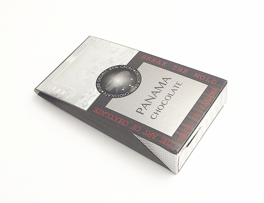 Boîte faite sur commande d'emballage de chocolat de papier d'impression de petit de nourriture boîte-cadeau de chocolat