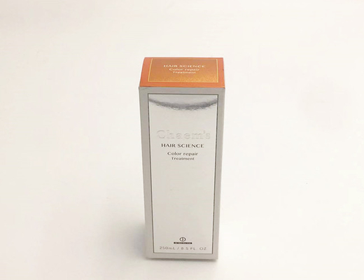 Boîte de luxe d'emballage de cadeau de bouteille de soins de la peau de carton cosmétique de boîte-cadeau