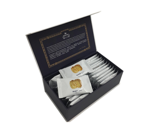 Boîte-cadeau de empaquetage cosmétique de papier de luxe rigide fait sur commande en gros avec le couvercle