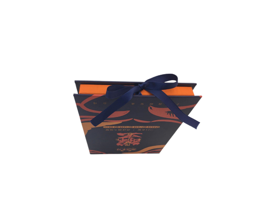 Boîte-cadeau de papier de luxe exquis colorimétrique Art Paper de texture unique