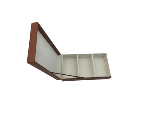 Boîte-cadeau de empaquetage magnétique d'écharpe de luxe rigide pliable de boîte-cadeau