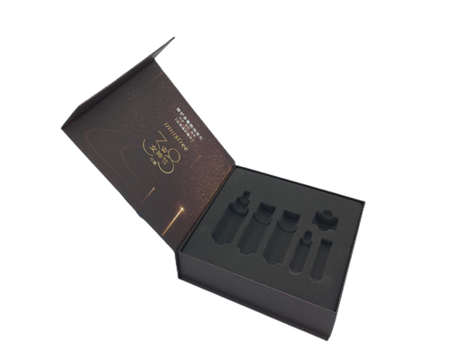 L'estampillage chaud a gravé le rectangle en refief fait sur commande de Logo Luxury Custom Gift Box