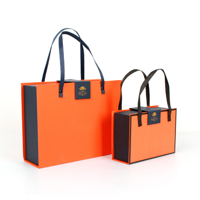 Boîte-cadeau magnétique réutilisé de luxe fait sur commande de fermeture imprimant le logo