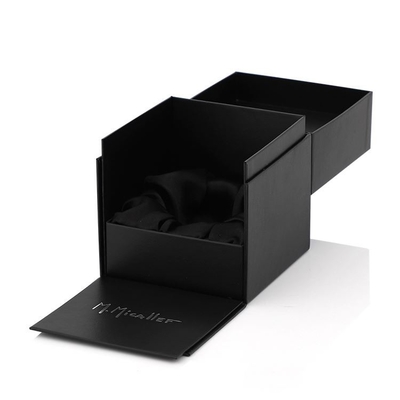 Carton rigide fait sur commande marqué de luxe cadeau cosmétique boîte unique d'emballage de parfum