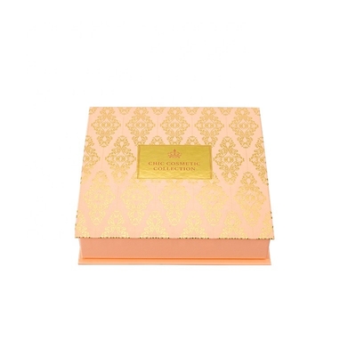La collection de empaquetage de luxe faite sur commande de maquillage de cosmétiques enferme dans une boîte le boîte-cadeau magnétique de carton de fermeture de couvercle pour l'emballage