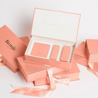 Boîte faite sur commande d'emballage de parfum d'huile essentielle de soins de la peau de logo de boîtes cosmétiques de luxe d'emballage