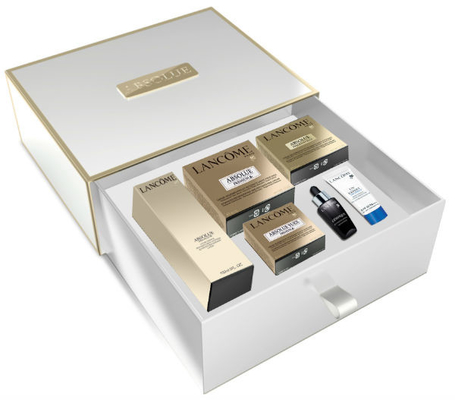 L'abonnement vide à extrémité élevé de soins de la peau de maquillage enferme dans une boîte le carton de luxe fait sur commande