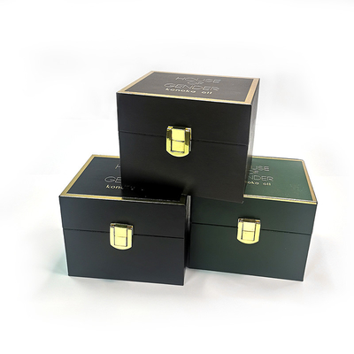 Boîte cosmétique de luxe de soins de la peau de maquillage de tiroir vide facial d'outil pour le pot de parfum