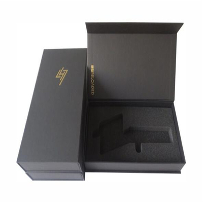 Impression offset 4c de papier de carton fait sur commande de Logo Magnetic Luxury Cosmetic Box
