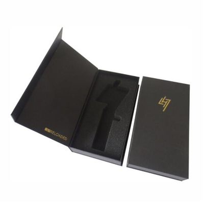 Impression offset 4c de papier de carton fait sur commande de Logo Magnetic Luxury Cosmetic Box