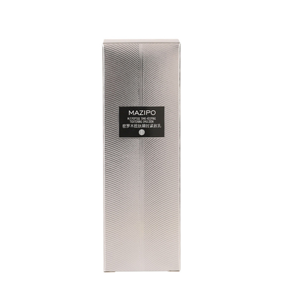 Papier brillant de boîte-cadeau de soins de la peau de cil avec la texture spéciale