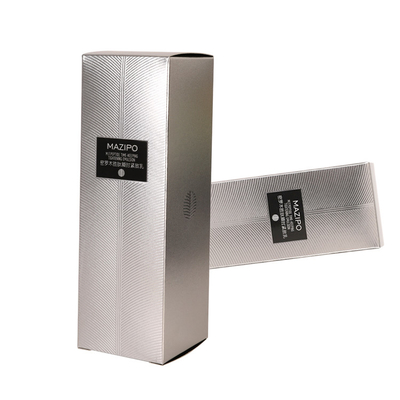Papier brillant de boîte-cadeau de soins de la peau de cil avec la texture spéciale