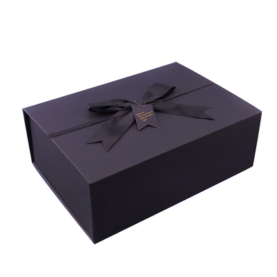 Boîte-cadeau cosmétique de paquet de boîte de boutique blanche cosmétique de luxe faite sur commande de noir