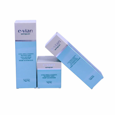 Boîte cosmétique de boîte de parfum d'emballage coloré cosmétique de luxe de carton