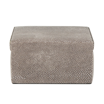 Boîte-cadeau en cuir d'emballage de bijoux de boîte-cadeau de Faux personnalisable