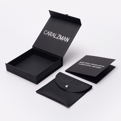 Mousse faite sur commande de Pin Magnetic Gift Box With de revers de carton