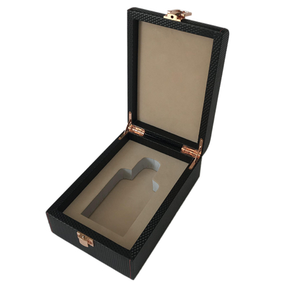 Boîte de empaquetage en cuir faite sur commande d'unité centrale pour la boîte de parfum