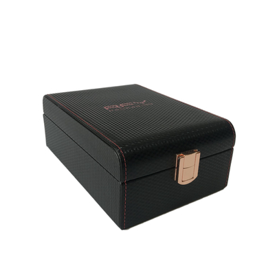 Boîte de empaquetage en cuir faite sur commande d'unité centrale pour la boîte de parfum