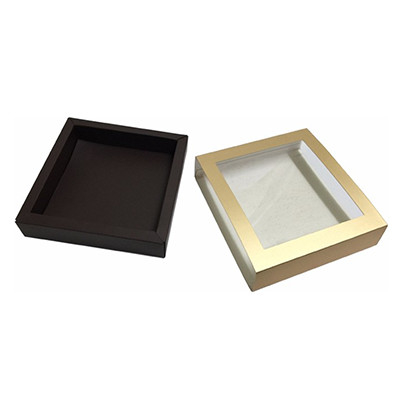 Boîtes de empaquetage à chocolat de petit de nourriture d'impression tiroir fait sur commande de papier avec la fenêtre