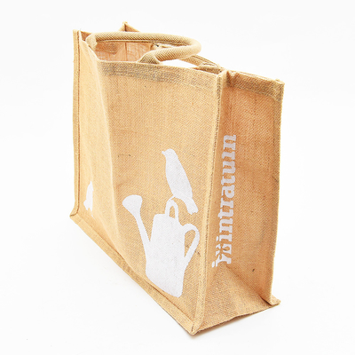 Vie quotidienne imprimée faite sur commande de Tote Bag Beach Bathing Shopping de toile de jute de dames