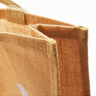 Vie quotidienne imprimée faite sur commande de Tote Bag Beach Bathing Shopping de toile de jute de dames