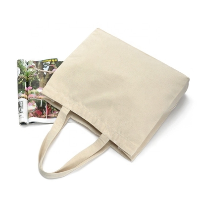 Sacs à provisions vides réutilisables de Tote Bag Women Foldable Cotton de toile