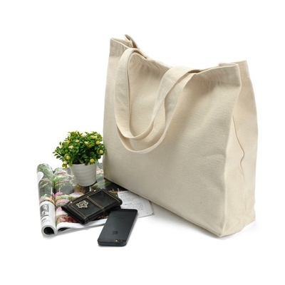 Sacs à provisions vides réutilisables de Tote Bag Women Foldable Cotton de toile
