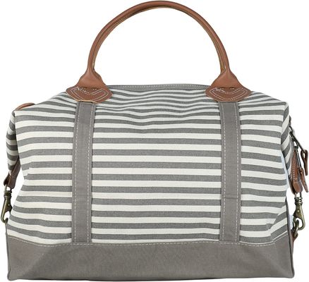 Poignée en cuir vigoureuse de bandoulière de toile de sac marin réglable à voyage