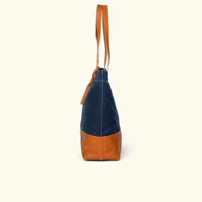 La grande capacité Tote Bag Durable Waterproof Travel en cuir a ciré la toile