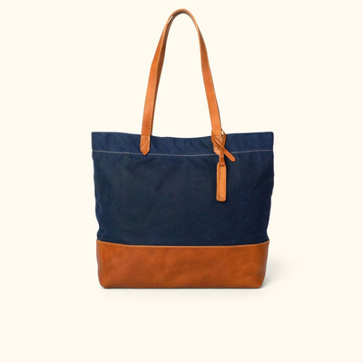 La grande capacité Tote Bag Durable Waterproof Travel en cuir a ciré la toile