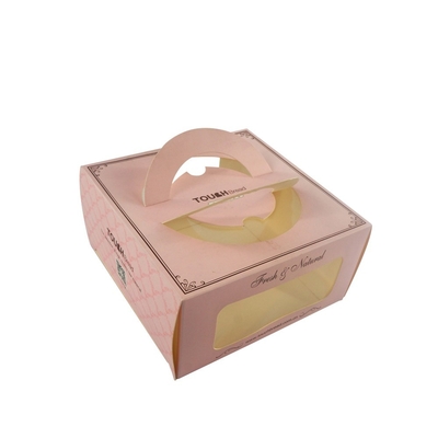 L'impression du carton a personnalisé la fenêtre transparente de boîtes de gâteau
