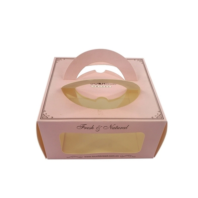 L'impression du carton a personnalisé la fenêtre transparente de boîtes de gâteau