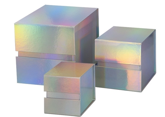 Bon prix Boîtes de empaquetage cosmétiques de luxe de maquillage de paquet de rouge à lèvres de perruques magnétiques bleues de pliage de cartons en ligne