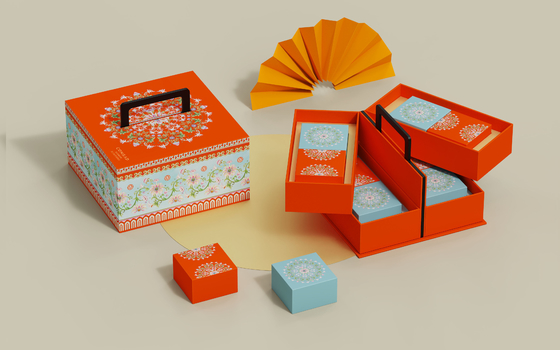 Bon prix Cadeau magnétique de Saint-Valentin de boîte-cadeau de boîte-cadeau de marbre fait sur commande de rouge à lèvres en ligne