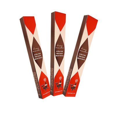 Bon prix Impression de la boîte d'emballage de crayon de sourcil de soins de la peau de boîte de Logo Custom Luxury Cardboard Paper en ligne