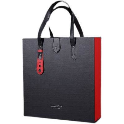 Bon prix Boîte de rangement l'épousant portative à extrémité élevé de tasse de vin de bouteilles de la boîte 2 d'emballage de cadeau de vin avec Tray Inside en ligne