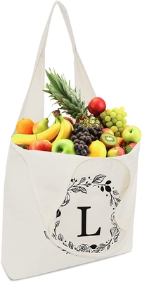 Bon prix La grande toile Tote Bag Reusable des femmes 5,91 x 4,45 x 3,7 pouces en ligne