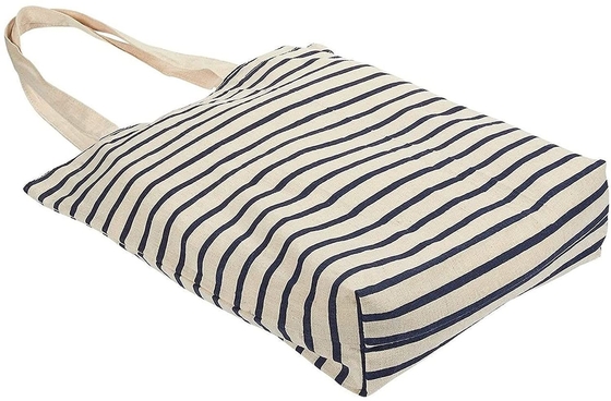 Bon prix Tissu de toile de coton Tote Bags réutilisable pour l'épicier, pouces des achats 15x16.5 en ligne