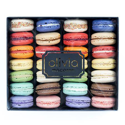 Bon prix Boîtes de luxe noires de glisseur de Macaron de cadeau d'emballage de carton avec la fenêtre en ligne